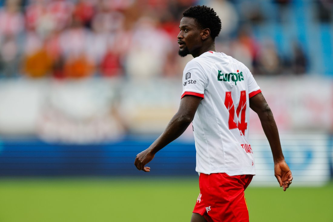 Samson Tijani debuterte mot Molde på Aker Stadion. (Foto: Svein Ove Ekornesvåg / NTB)