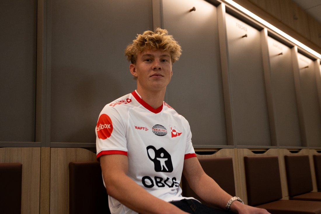 Oskar Øhlenschlæger gleder seg til vise seg frem i norsk fotball for FFK. (Foto: Qwerty AS)