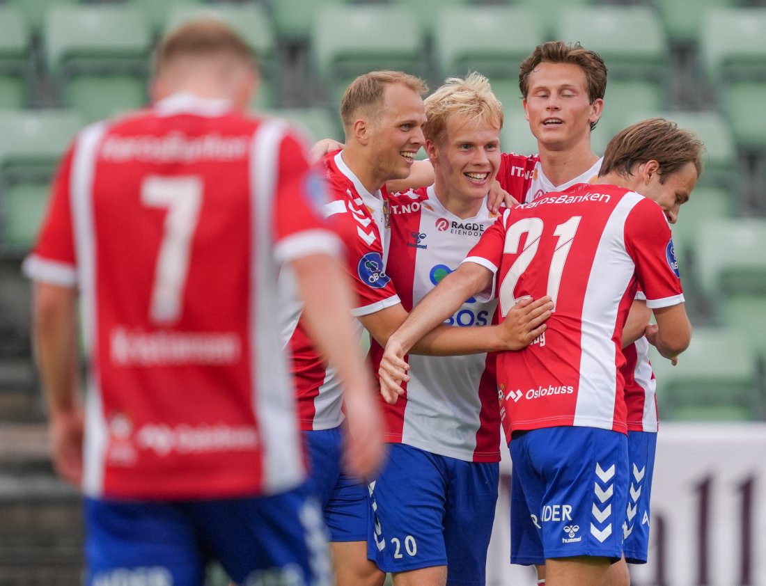 Jacob Hanstad og Lyn leverte en god sesong i OBOS-ligaen i 2024. (Foto: Lise Åserud / NTB)