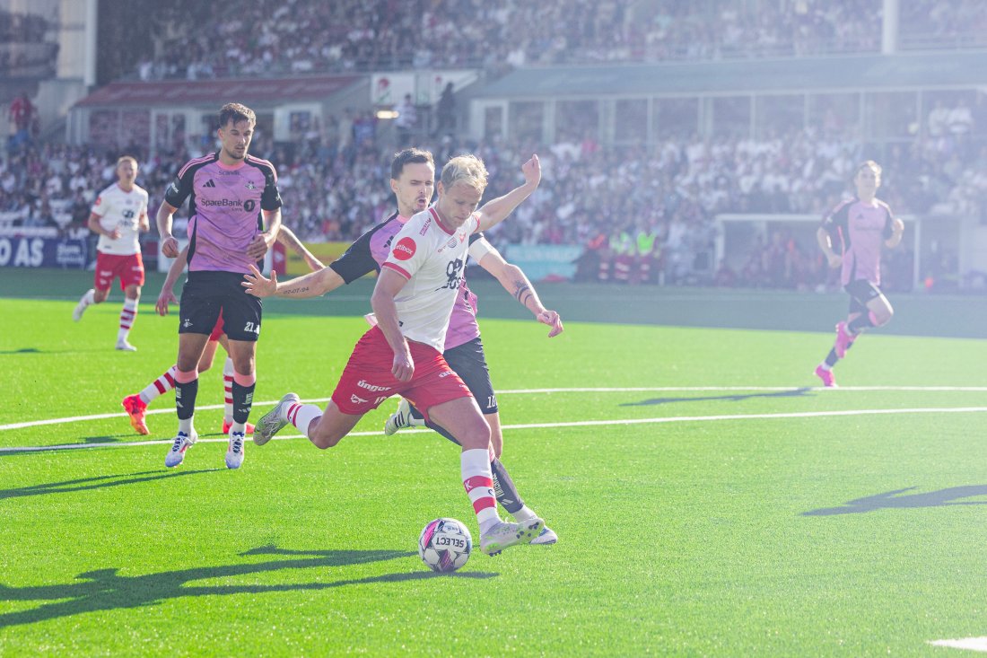 Morten Bjørlo scoret mot gamleklubben i sommer. (Foto: Qwerty AS)