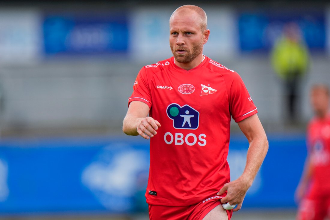 Henrik Kjelsrud Johansen fikk en halvtime på banen mot sin gamleklubb. (Foto: Jan Kåre Ness / NTB)