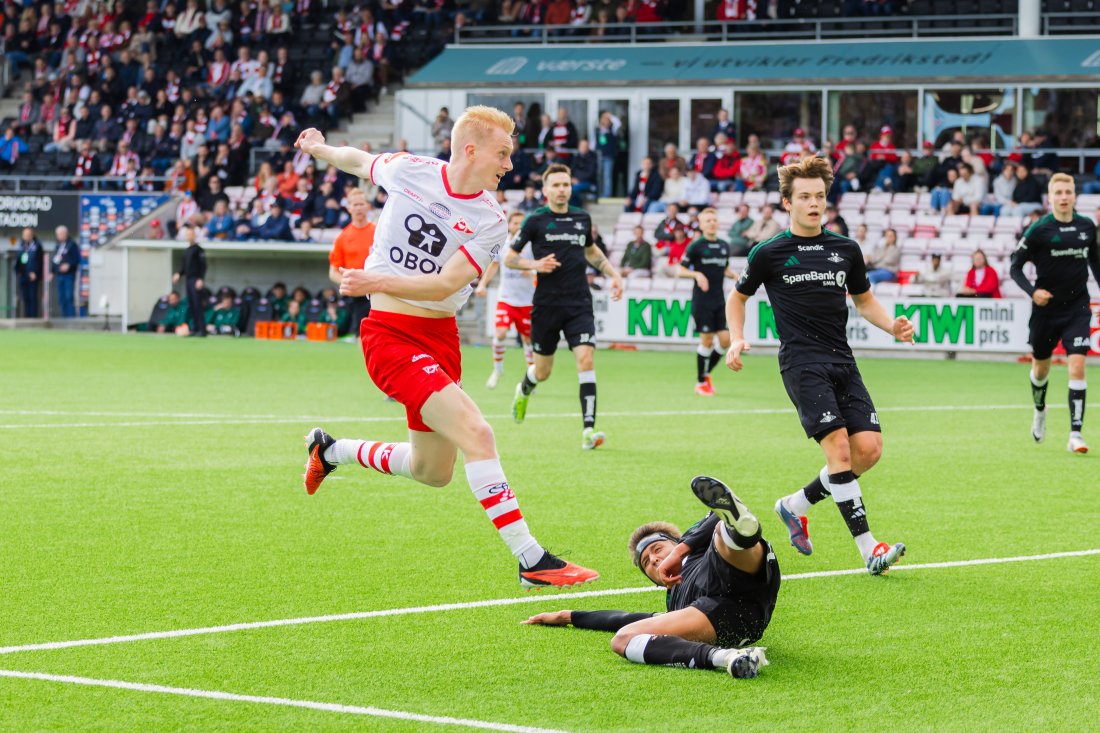 Oscar Aga senket Rosenborg på overtid i 3. runde. (Foto: Qwerty AS)